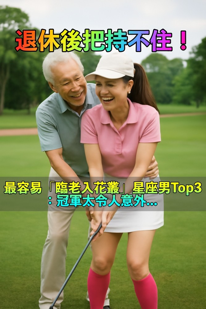 郭董果然上榜!看似自律有責任感「卻最容易臨老入花叢」星座男Top3:冠軍超令人意外