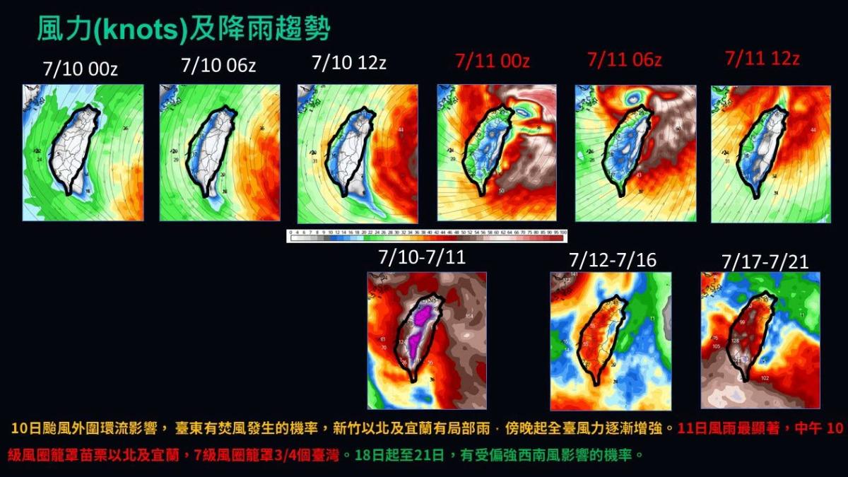 強颱巴威「影響時間恐延後」!專家估6縣市「颱風假恐放2天」