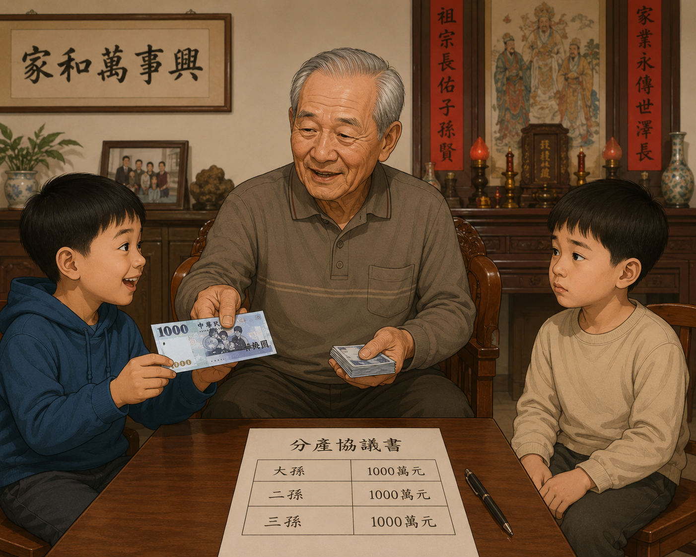96歲阿公「留下2億遺產」！生前最寵長孫「卻一毛都拿不到」