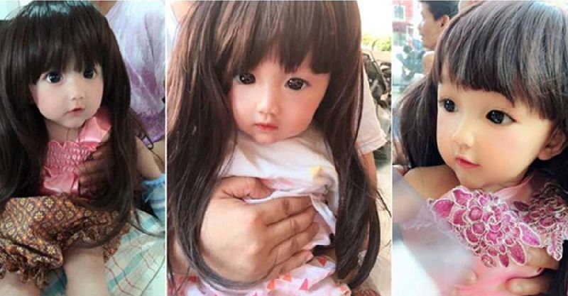 女孩太漂亮被質疑是假人！媽媽曬出家庭照片力證是親生　網友服氣了：媽媽更像假人 
